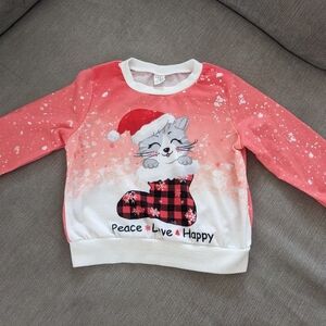 baby girl Christmas sweater